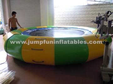 Inflatable PVC trampoline size can be customized as your request