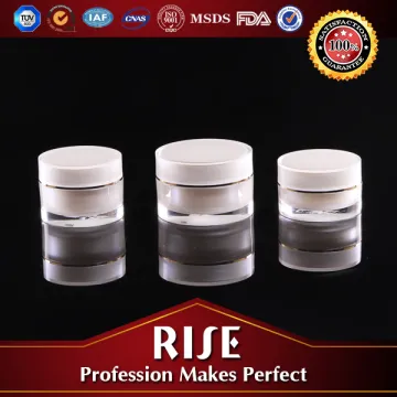 acrylic cream jars