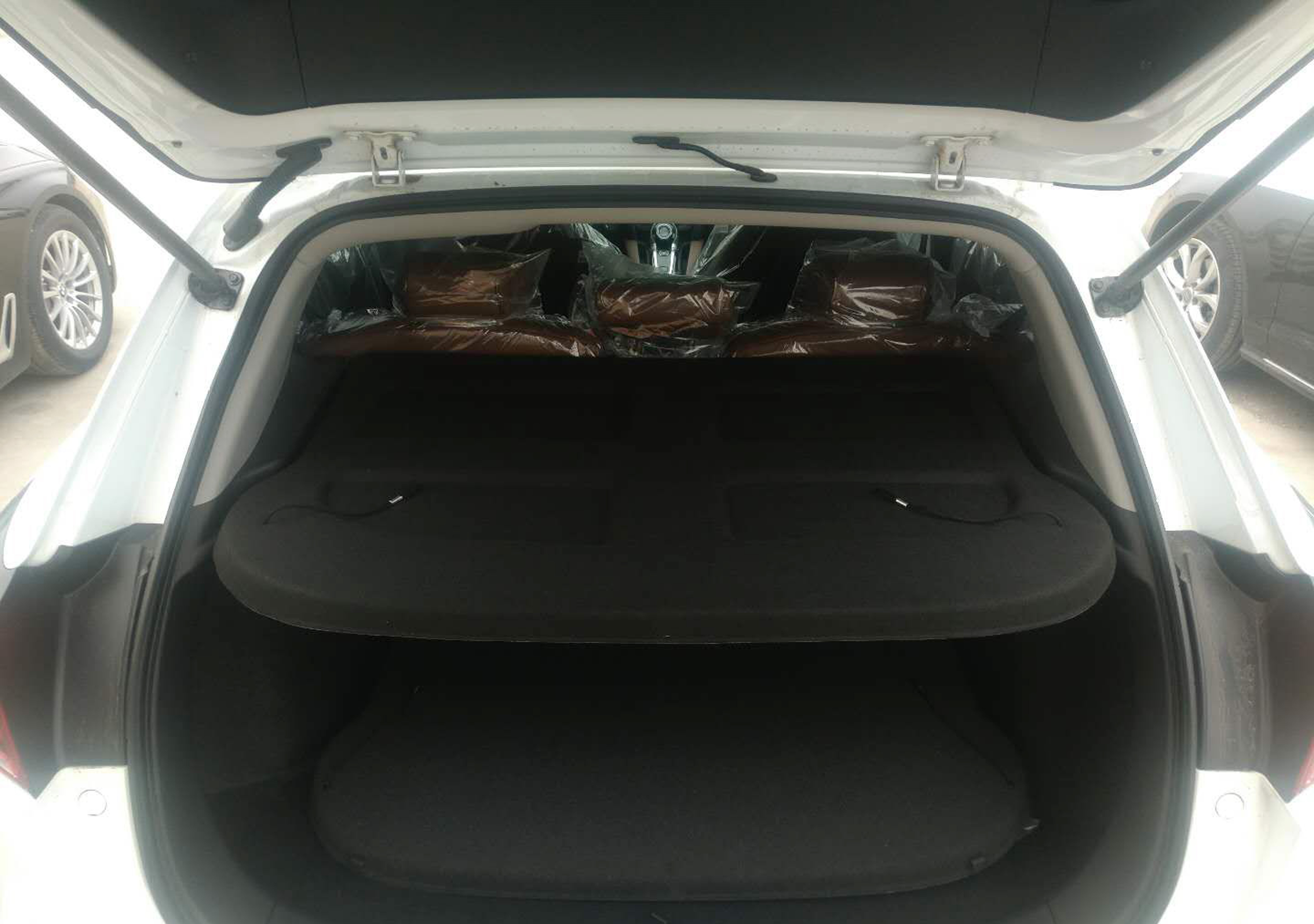 Genuine Black Cargo Cover Parcel Shelf