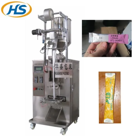 Automatic Vertical Single-Serving Plastic Packet Sealing Condiment Sauce Packaging Machine