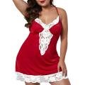 Meerdere kleuren Babydoll-lingerie in grote maten