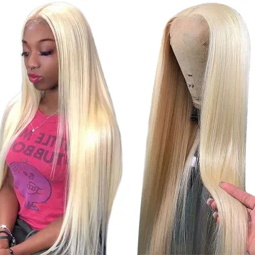 HF Brazilian 613 Lace Frontal Wigs Cheap Human Lace Wig 150% Density 13x4 Blonde Lace Frontal Wig Pre Plucked For Black Women
