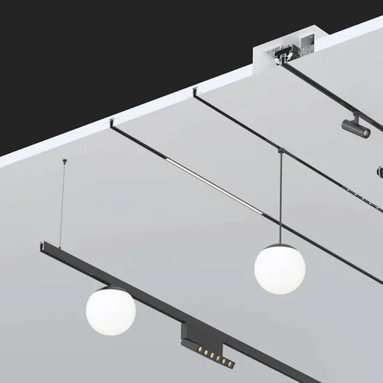 Simple Style LED Magnetic Track Light System Smart Tuya WiFi 2.4G Magnetic Slim Track Rail Light