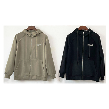 High-Quality G-Sdql Men's Winter Jacket: Full Zip Up Hoodie, Streetwear Style, Heavyweight Zip Collar, Premium Cotton