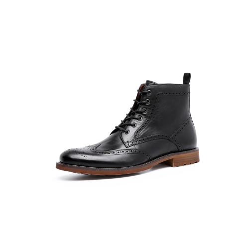 Bottes en cuir de vache personnalisées pour hommes