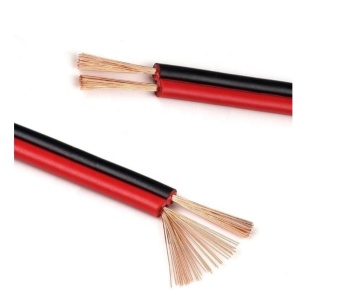 50m 2x0.75mm 100% CCA Copper Red and Black Loud Speaker Audio Cable