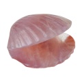 Gemstone Crystal 1.25" Clam Gemstone Ornament (Approx 30-35MM)