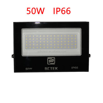 IP66 220V CE Housing Waterproof Outdoor Garden Plaza High Lumen 50w Slim SMD Led Flood work Light