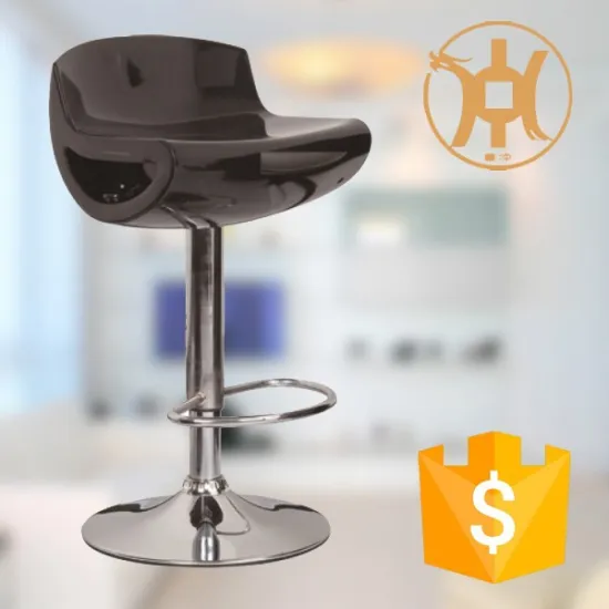 Kitchen Bar Chairs Modern/Plastic Bar Chair with Steel Base HC-K108