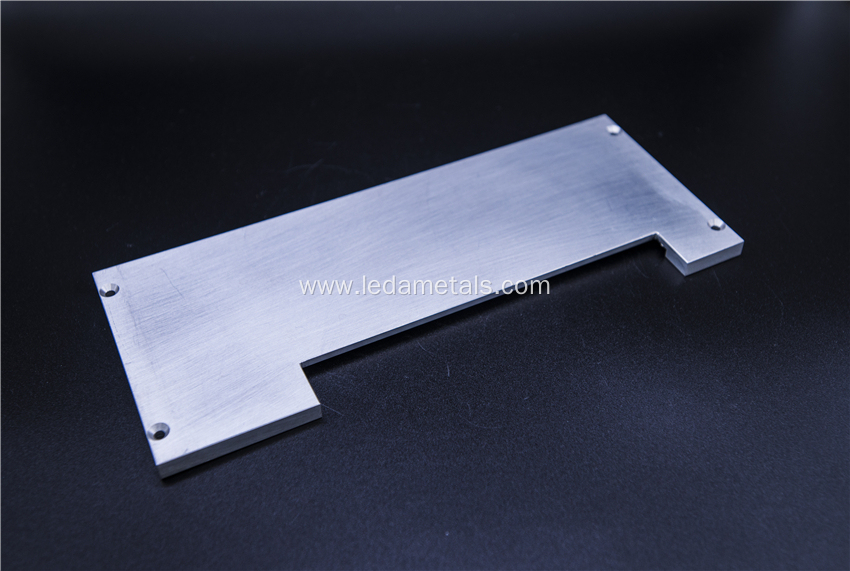 Metal Machining Aluminum Cover Parts CNC Milling Service