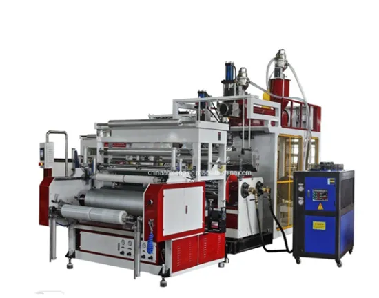 1250mm double-layer co-extrusion stretch film machine