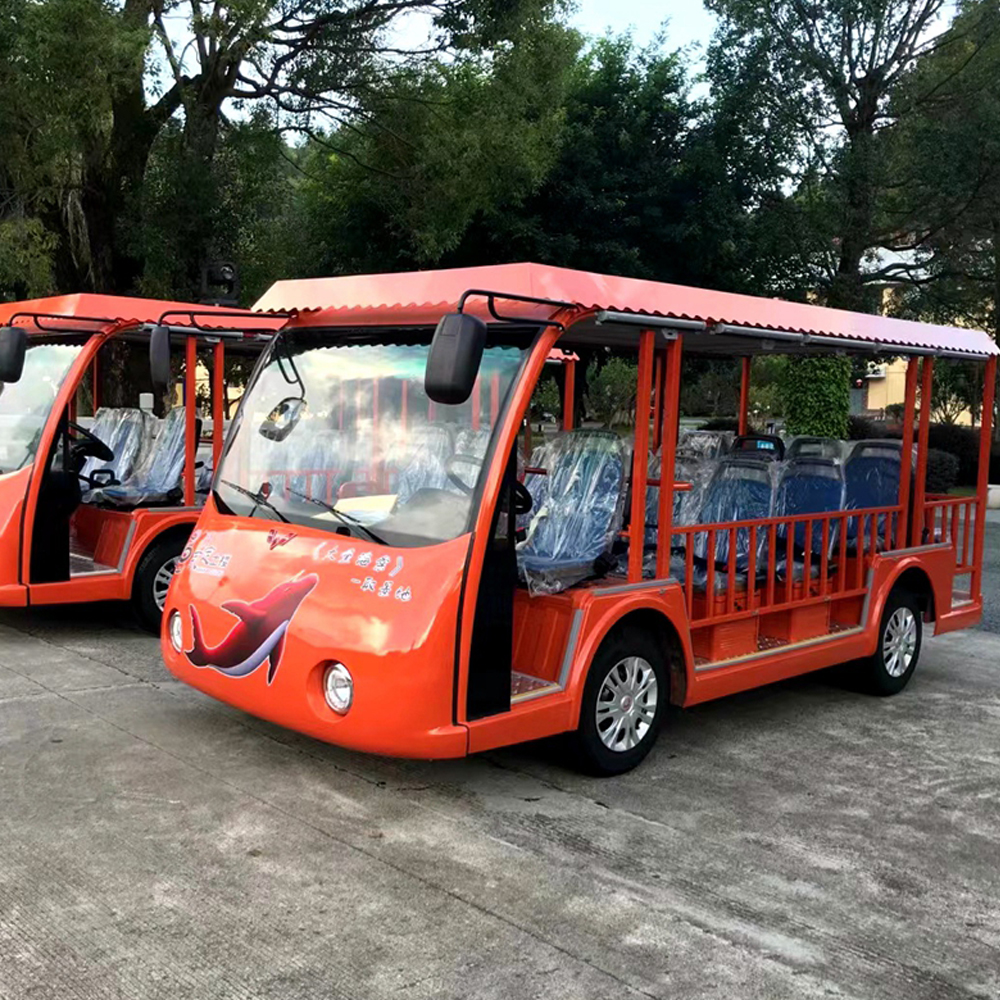 17-seat lead-acid electric sightseeing car