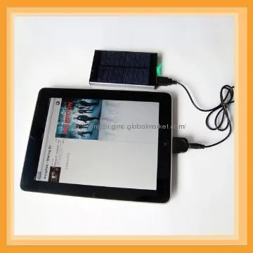 Backup battery solar charger