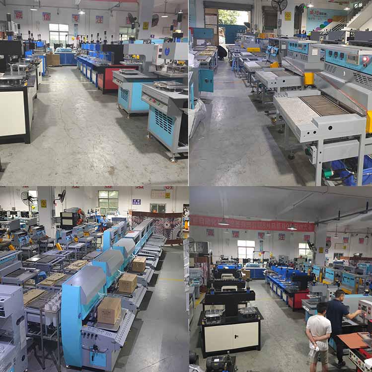 Mesin embossing industri lawon otomatis