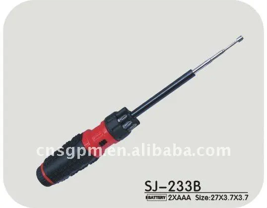 7 in 1 Mutil Function Ratchet Screwdriver with LED