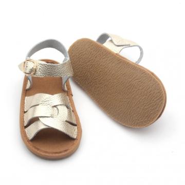 2018 nueva moda varios materiales sandalias para niños lindos