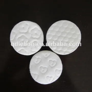 Best quality facial cotton and make up pad making machine