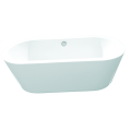 Baignoire acrylique en intérieur blanc de la salle de bain Freestanding