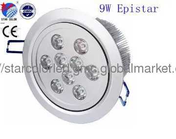1*9W Excellent Long lifetime ceiling light