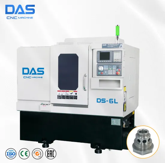 High Efficiency 4500-5000rpm Fanuc CNC Lathe Machine: Precision Slanting Bed for Industrial Metal Machining
