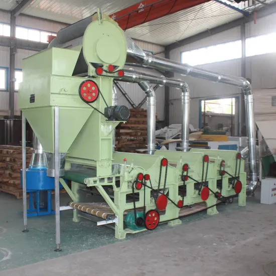 Airflow Cotton Waste Cleaning and Recycling Equipment for Textile Fiber Processing