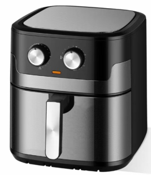 10L Large Capacity Air Fryer with Visible Window and 1800W Mechanical Control