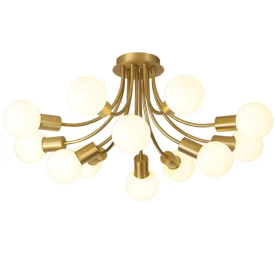 INSHINE Brass Elegant Drop Pendant Light