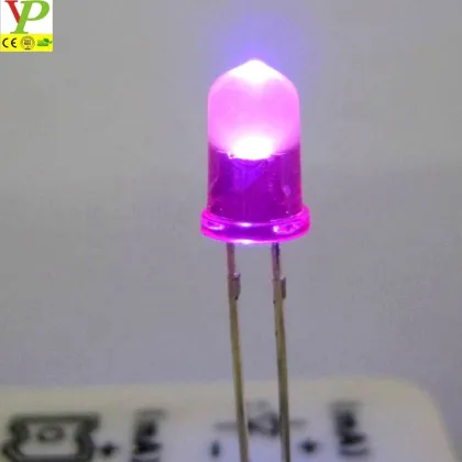 Epistar 0.06W UV 365nm Round Dip LED Chip Diode