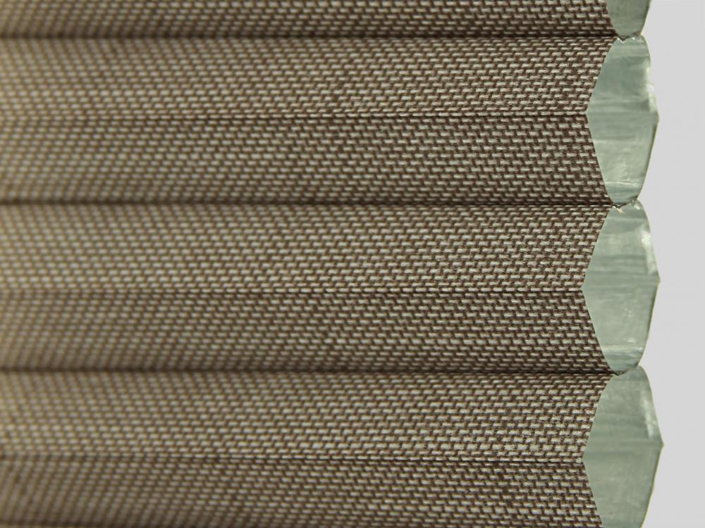 Hot sales customized 100 polyester blackout honeycomb fabric