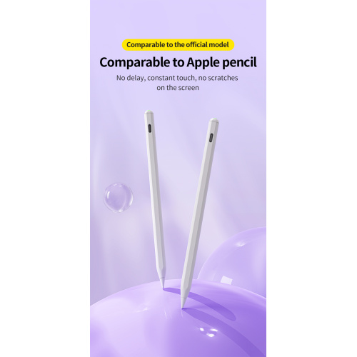 Capacitive pen on the top button