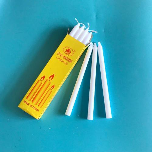 18g Angola Market White Wax Household Candles Velas