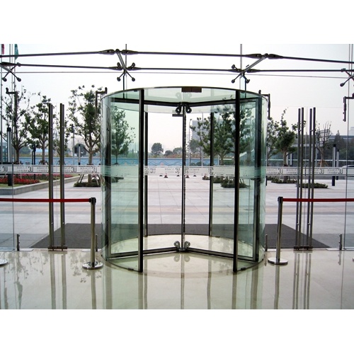 Bespoke Full Vision Revolving Doors for Commercial Complex