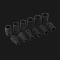 35pcs Air Impact Socket مجموعة مقبس الفوسفات الأسود