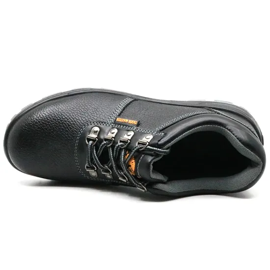 Leather steel toe puncture resistant labor work shoes