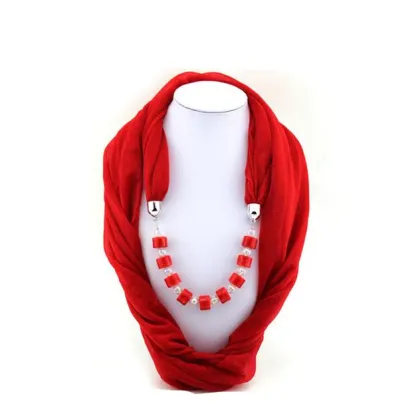 Women Tassel Accessories Pendent Scarf