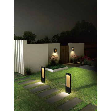 Lampu sensor pemasangan lampu dinding persegi dinding