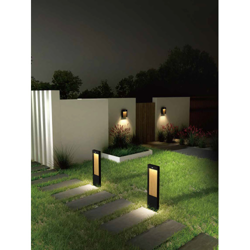 Lampu sensor pemasangan lampu dinding persegi dinding