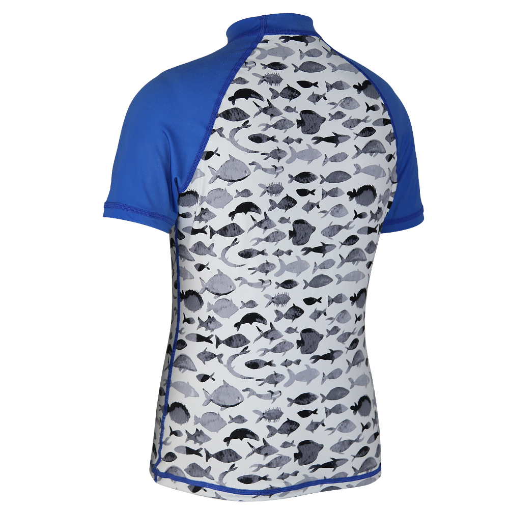 Seaskin Cheap Short Sleeve Print RashGuard For Sale