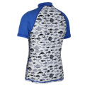 Seaskin Boys Sleeves curtos Padrão de peixes Rash Guards