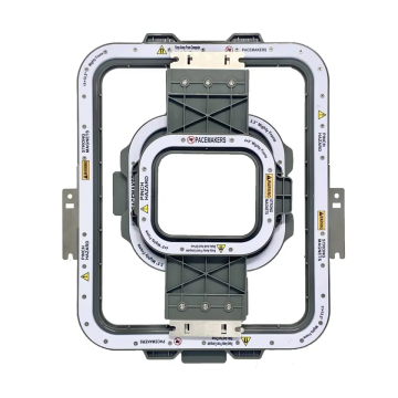 Essential Industrial Magnetic Frame Embroidery Machine Accessories with Iron Hoops for T-Shirt Embroidery