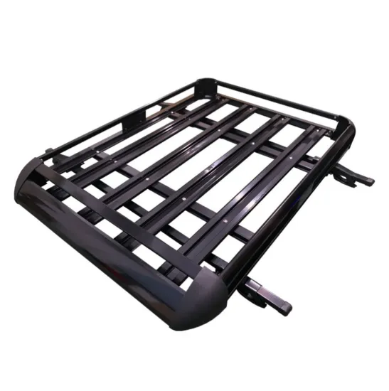 Universal Silver Black Aluminum Alloy Roof Rack for SUV - Double Deck Luggage Carrier 160x100 cm