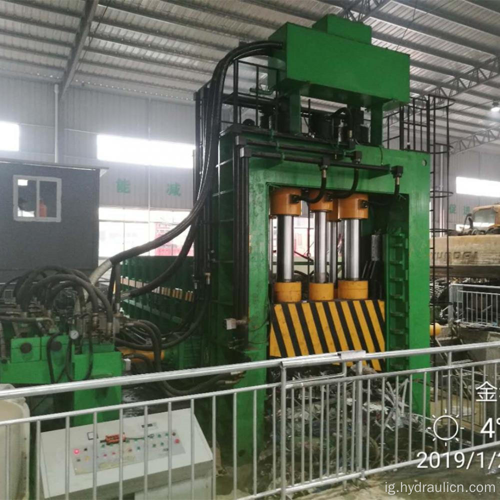 Metal Hydraulic Scrap Steel Guillotine tingcha Machine