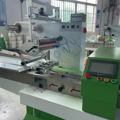 Bakery Horizontal Cookie Wafer Biscuit Pack Machine