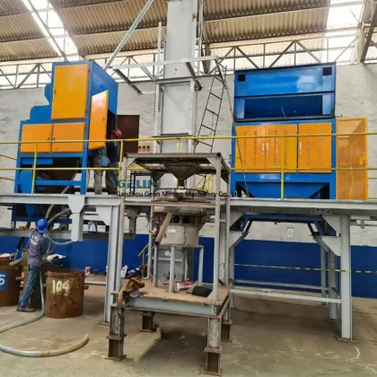 High Intensity Gradient Roller Magnetic Separator for Weak Magnet Materials