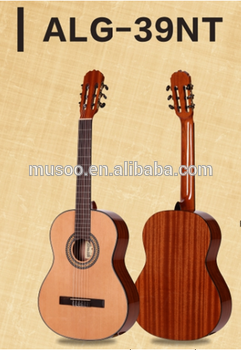 Musoo brand 39'' classical acoustic guitar(ALG-39NT)
