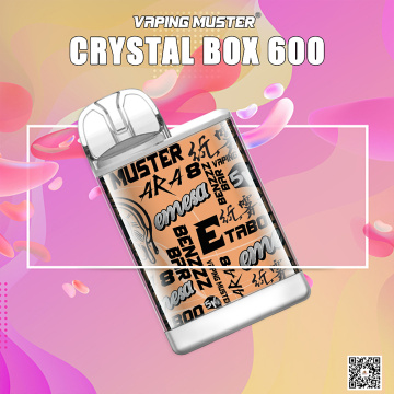 Crystal Box vape 600 e-cigarro