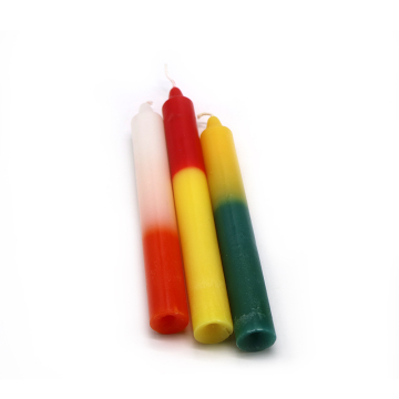 Paraffin Palm Wax 2 Doulble Color Chime Candles