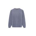 Pullover girocollo oversize lavorato a maglia da uomo