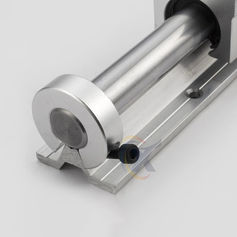 Aluminium Shaft Collar Clamp for SBR Rails and TBR Guides