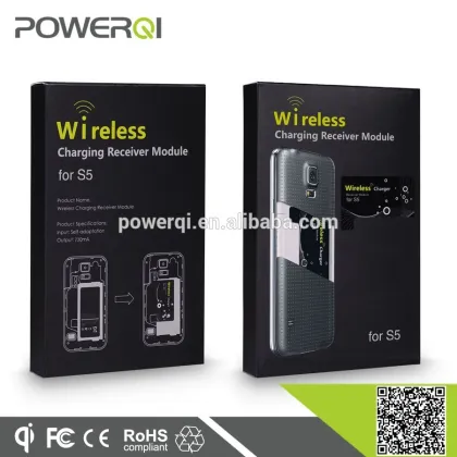 Qi wireless charging receiver card for Samsung S5